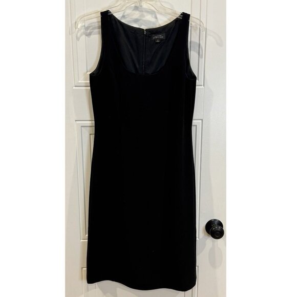 Tahari Studded Jacket & Sheath Dress Black 4 Gold Studs Cropped Jacket Formal - Picture 7 of 10